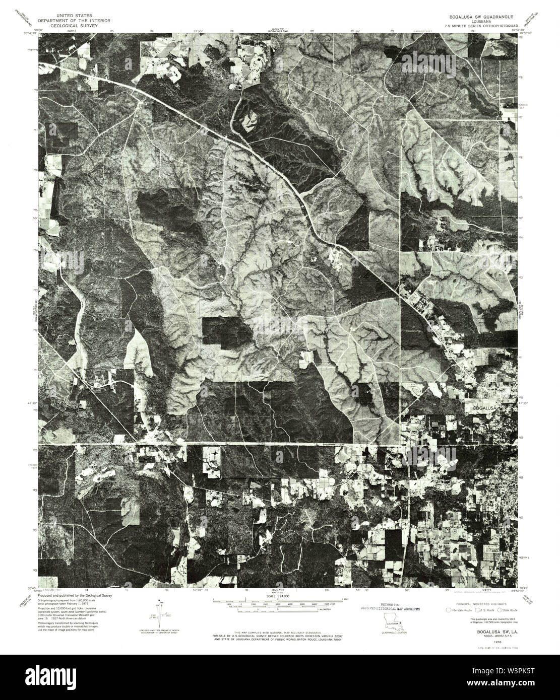 Bogalusa louisiana map hires stock photography and images Alamy