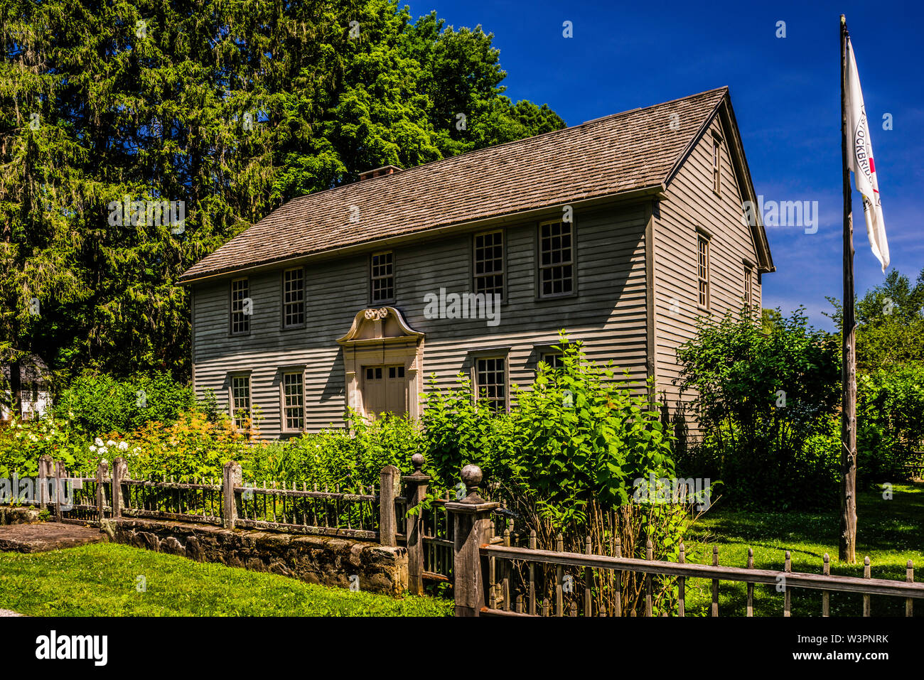 Mission House Stockbridge, Massachusetts, USA Stock Photo Alamy