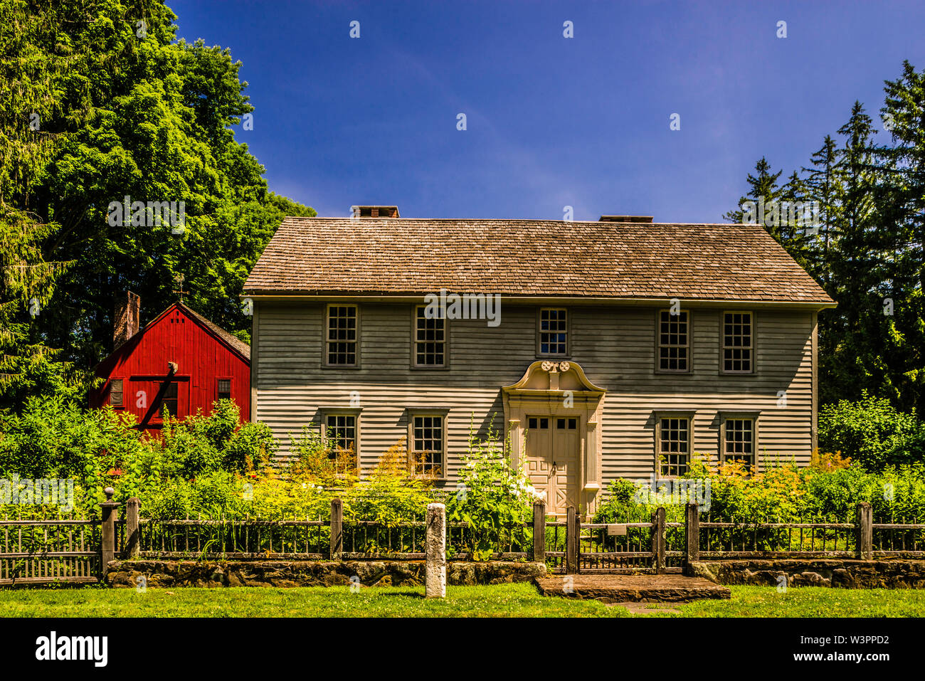 Mission House Stockbridge, Massachusetts, USA Stock Photo Alamy