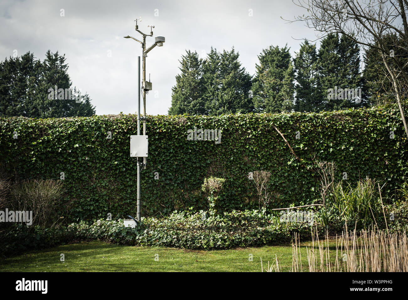 Weather station Stock Photo