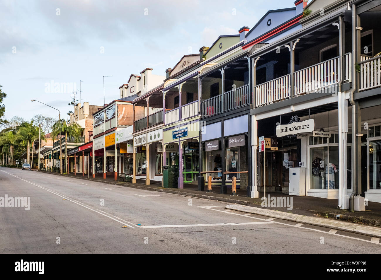 Byron bay main street new hires stock photography and images Alamy