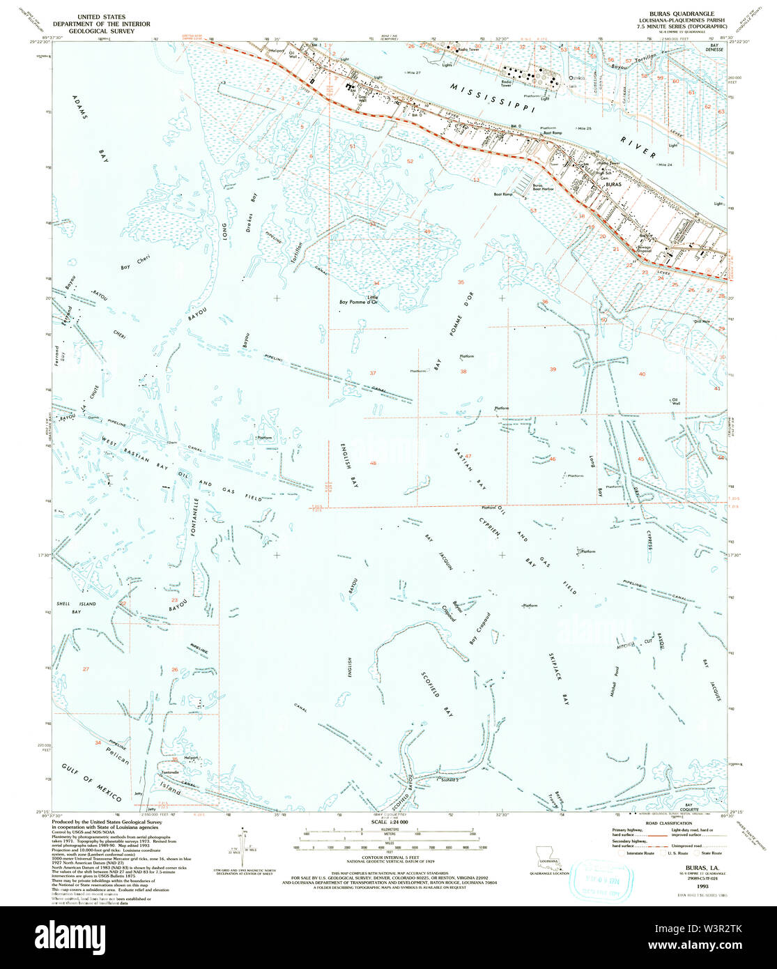 Map of buras Cut Out Stock Images & Pictures Alamy