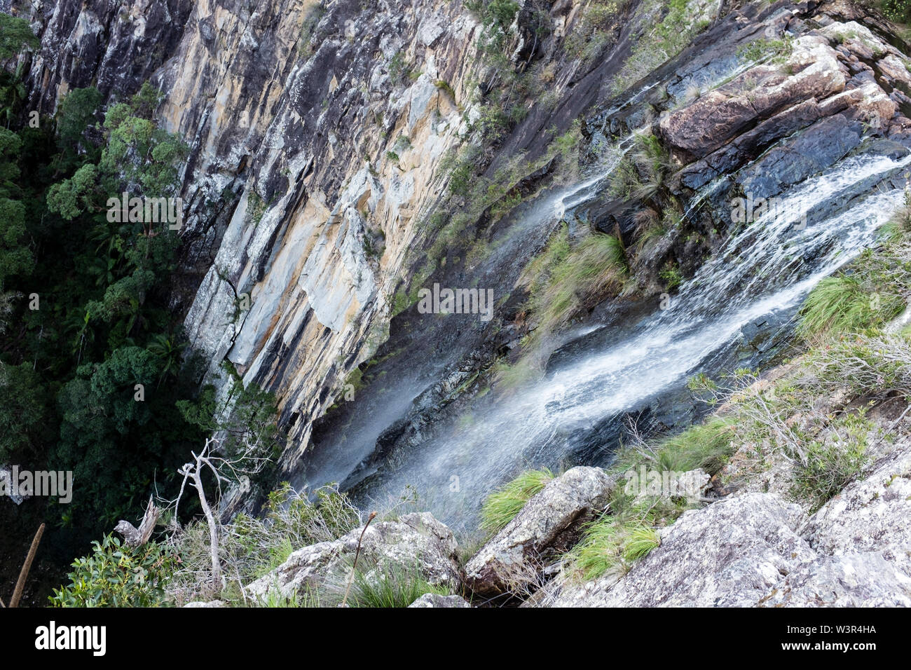 Minyon Falls at Nightcap National Park in the Northern Rivers region of New South Wales, Australia Stock Photo