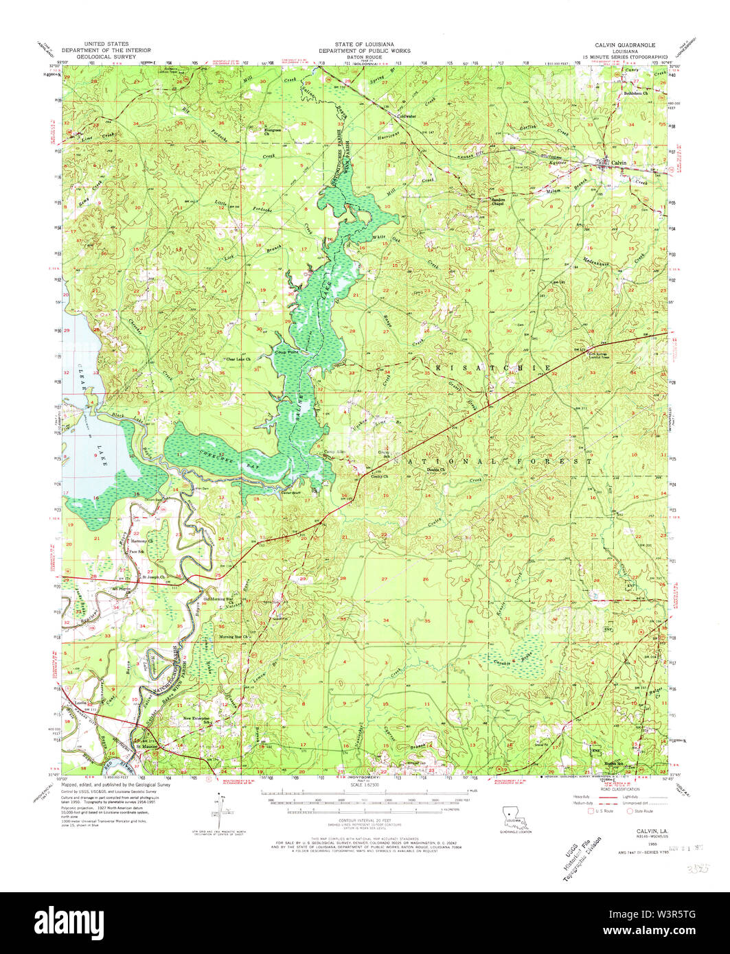 Map of calvin hires stock photography and images Alamy