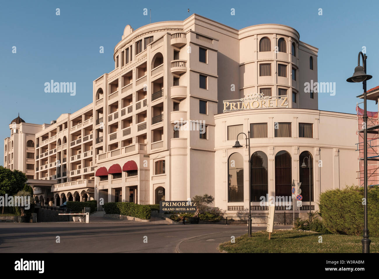 The 5 star  graded Grand Hotel 'Primoretz' in  Burgas, Bulgaria Stock Photo