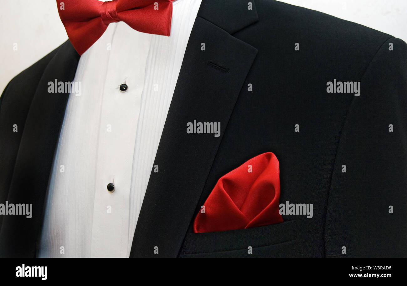 White shirt red tie hi-res stock photography and images - Alamy