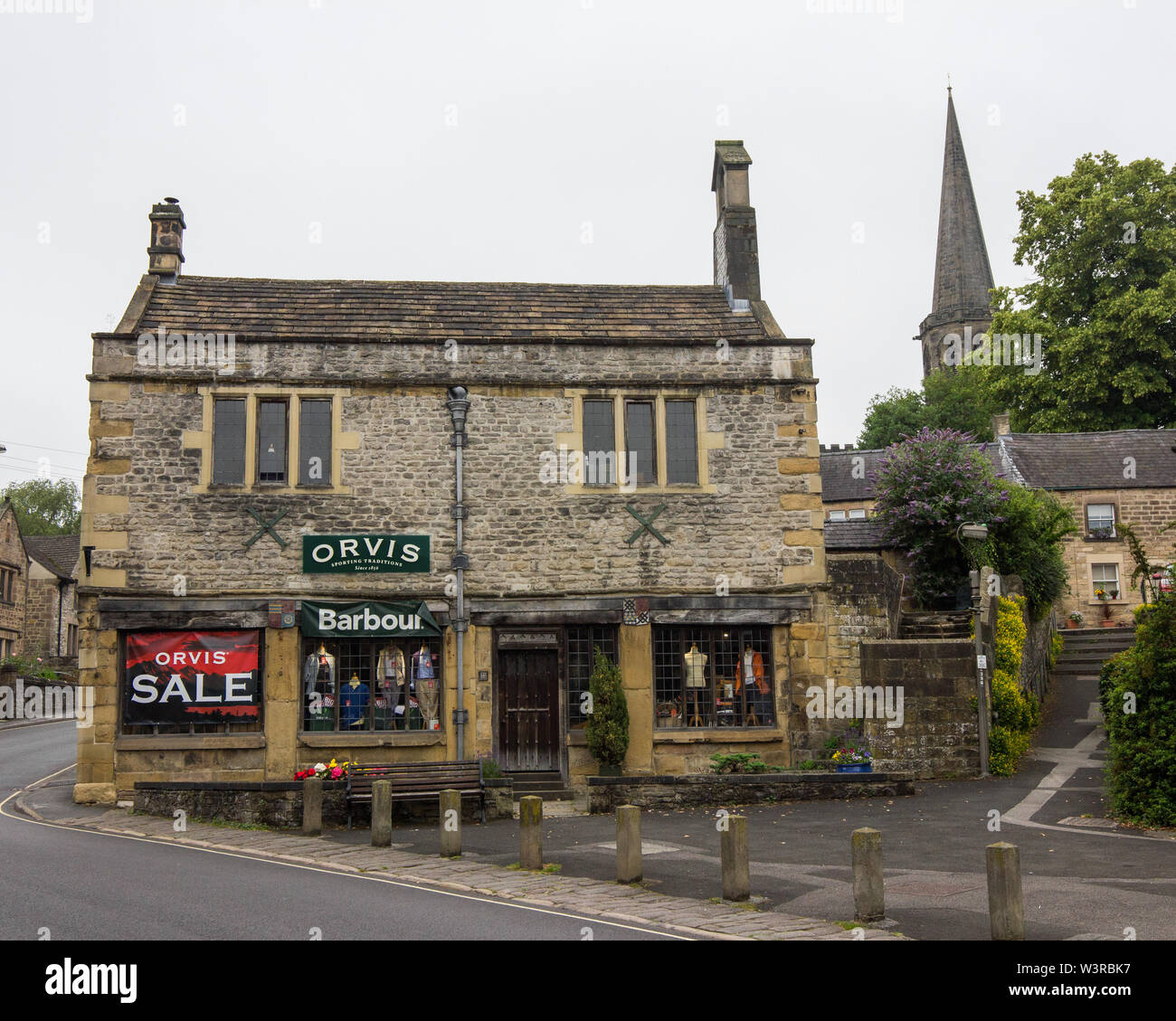 Orvis shop in Bakewell, Derbyshire England UK Stock Photo