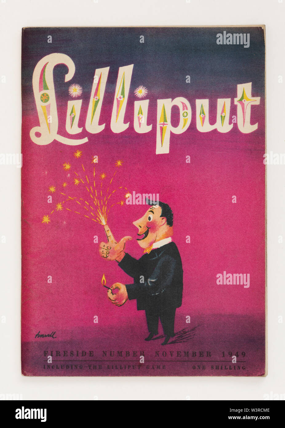 Cover of British 1940s  Lilliput magazine Stock Photo