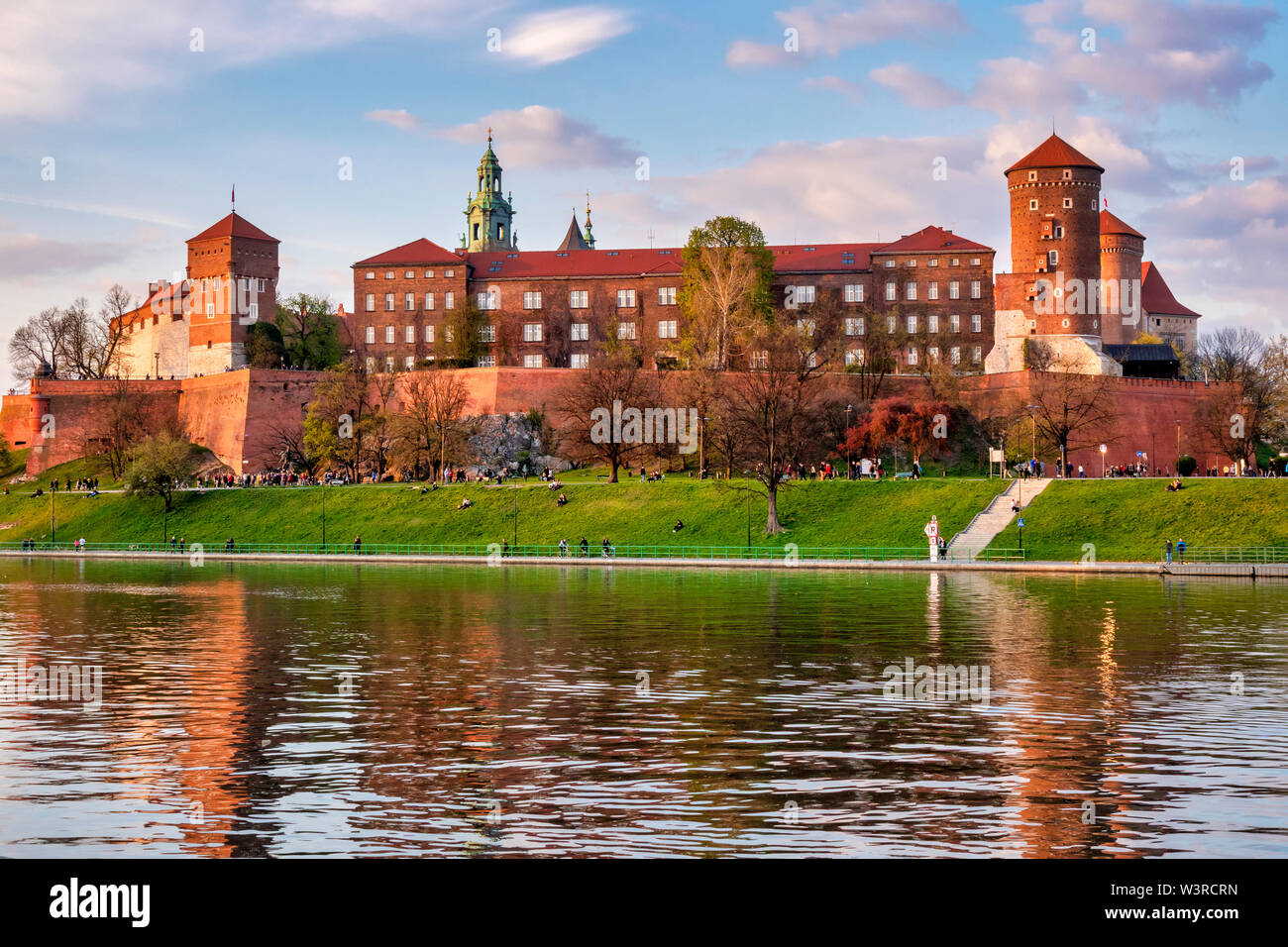 Wavel Castle, Krakow, Poland Stock Photo