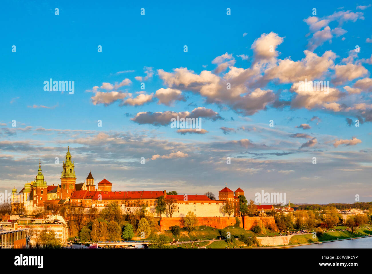 Wavel Castle, Krakow, Poland Stock Photo