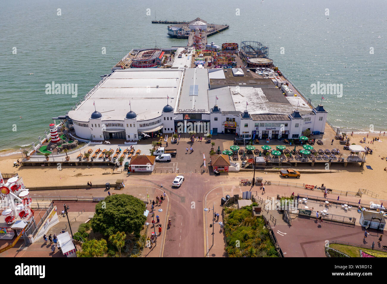Clacton Pier Beach High Resolution Stock Photography and Images Alamy