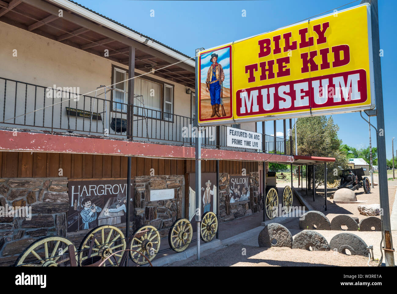 Billy the Kid Museum, Fort Sumner, New Mexico, USA Stock Photo