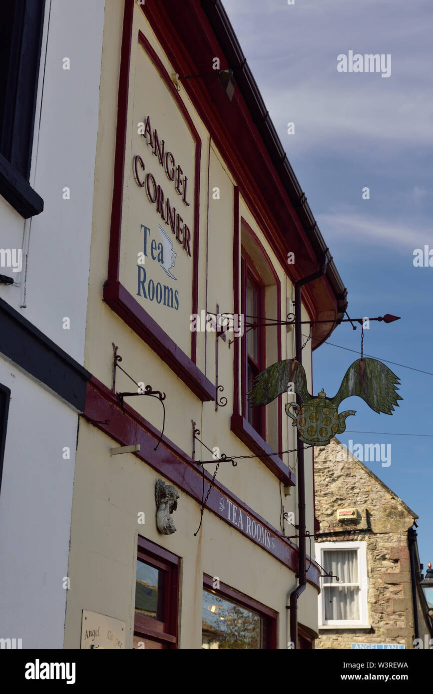 Angel Corner Tea Rooms, Mere, Wiltshire. (Formerly the Angel Inn Stock