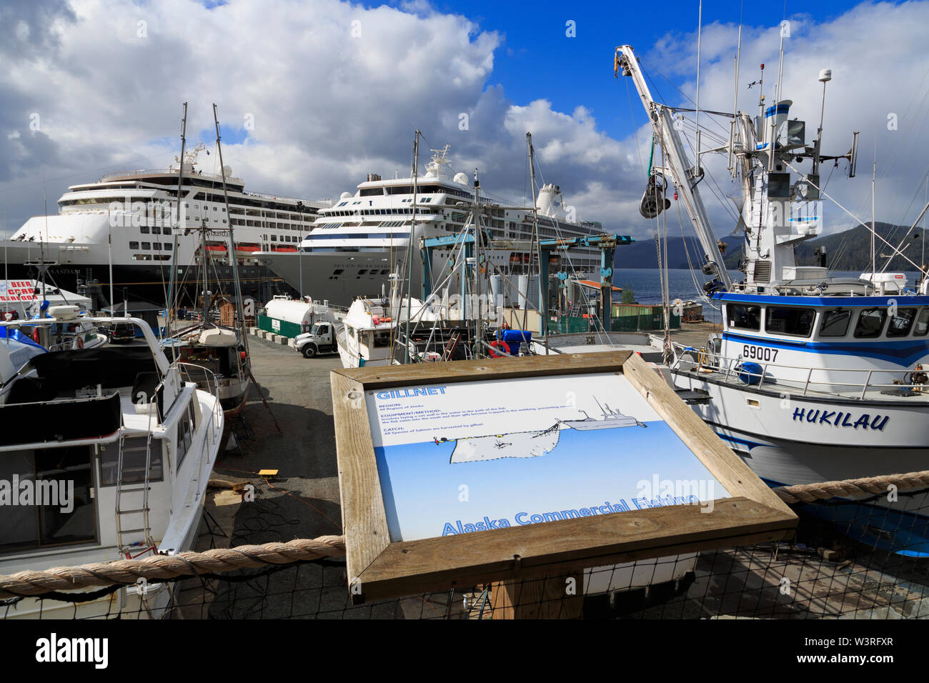 Old Sitka Dock Sitka Alaska Usa Stock Photo Alamy