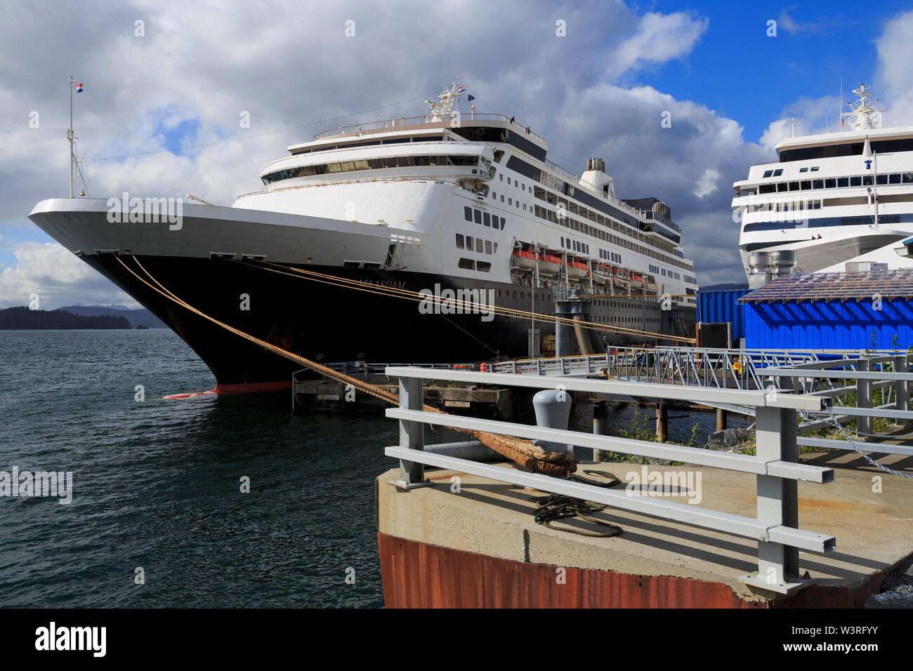 Cruise ships, Old Sitka Dock, Sitka, Alaska, USA Stock Photo Alamy