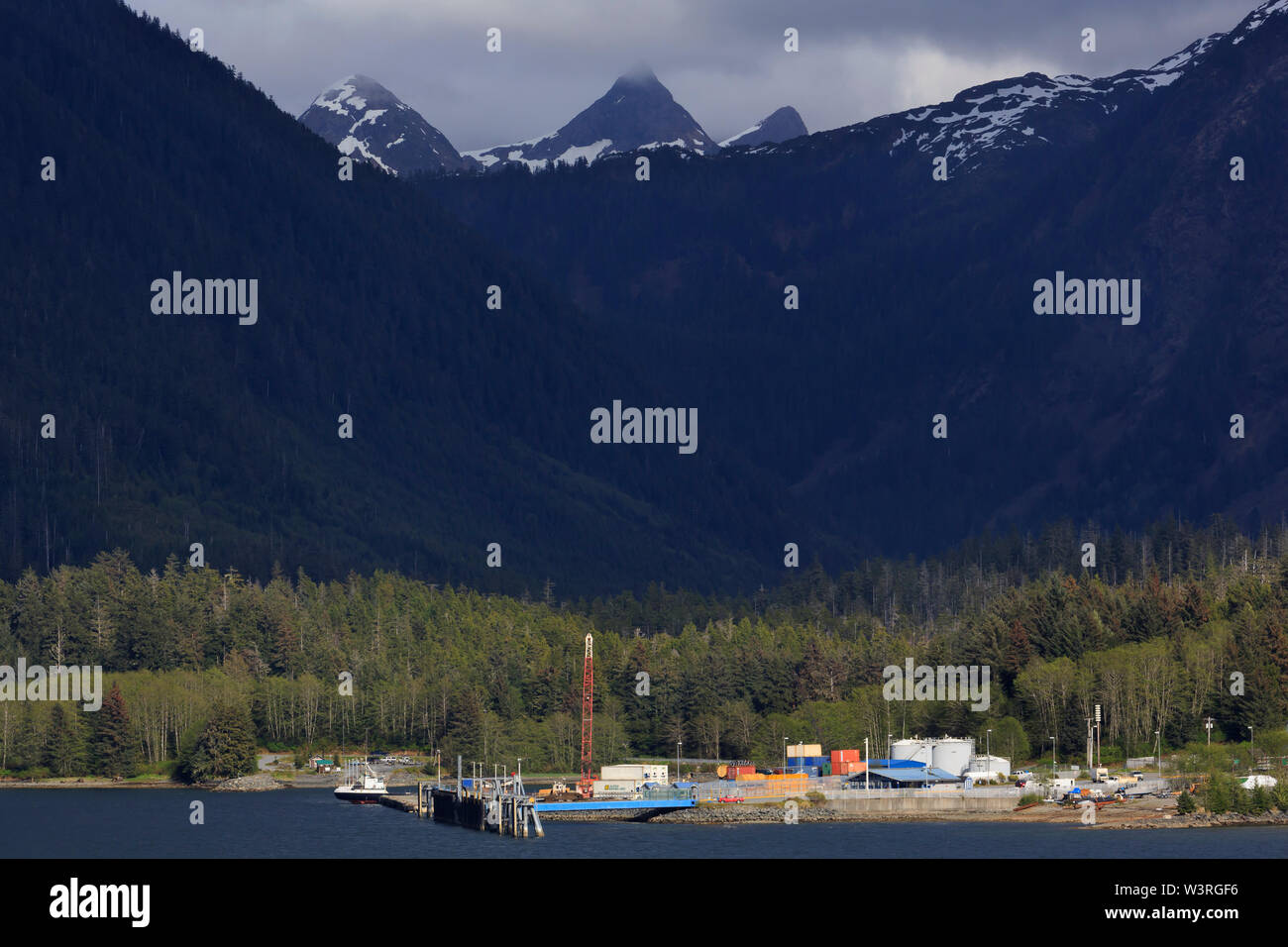 Alaska Marine Ferry Terminal, Sitka, Alaska, USA Stock Photo Alamy