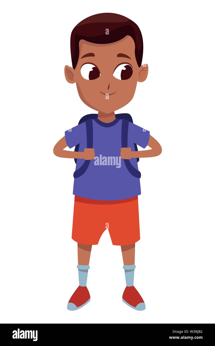 adorable cute young boy cartoon Stock Vector Image & Art - Alamy