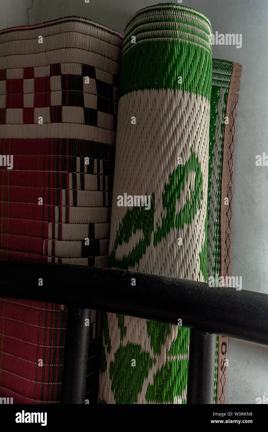 woven plastic mat Stock Photo Alamy