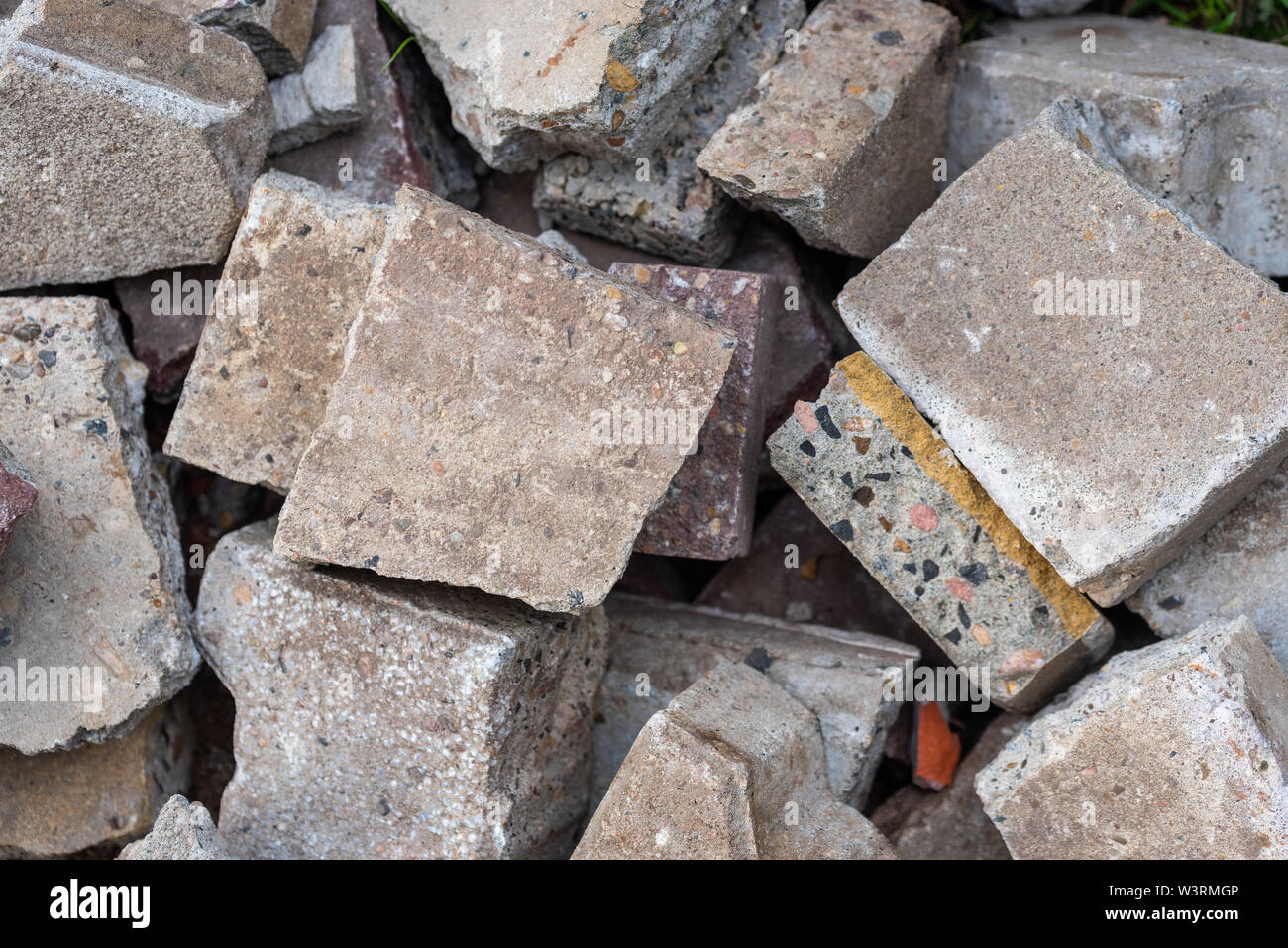 Background pattern variations from wall to stone to wood Stock Photo