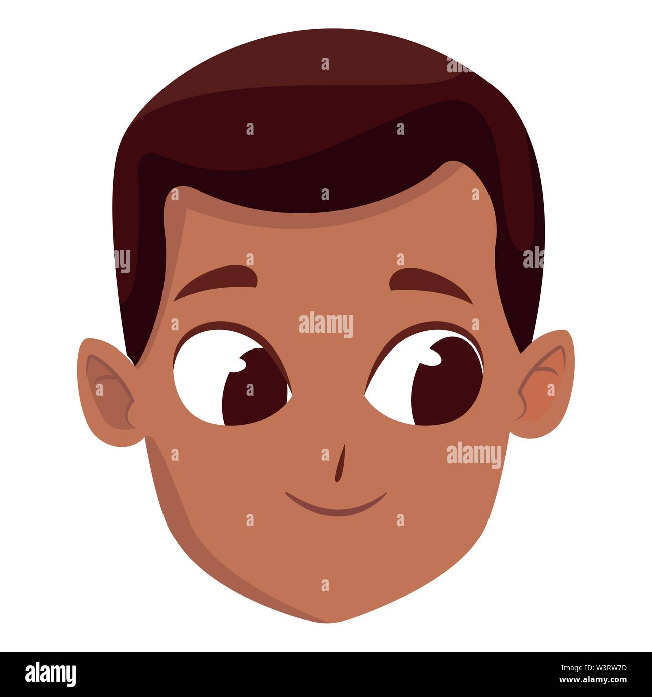 adorable cute young boy cartoon Stock Vector Image & Art - Alamy
