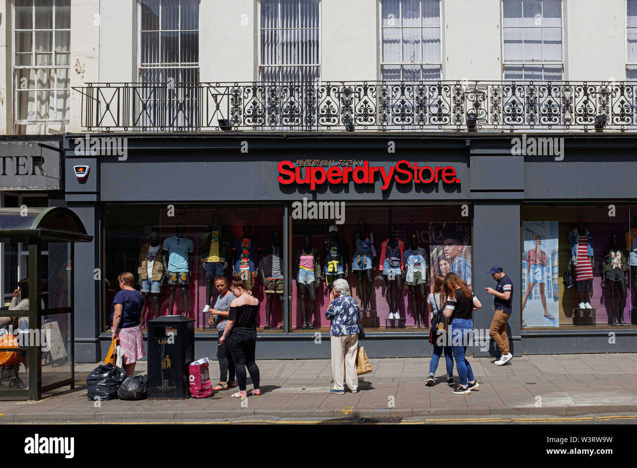 Superdry Store, Cheltenham Town Centre Stock Photo - Alamy