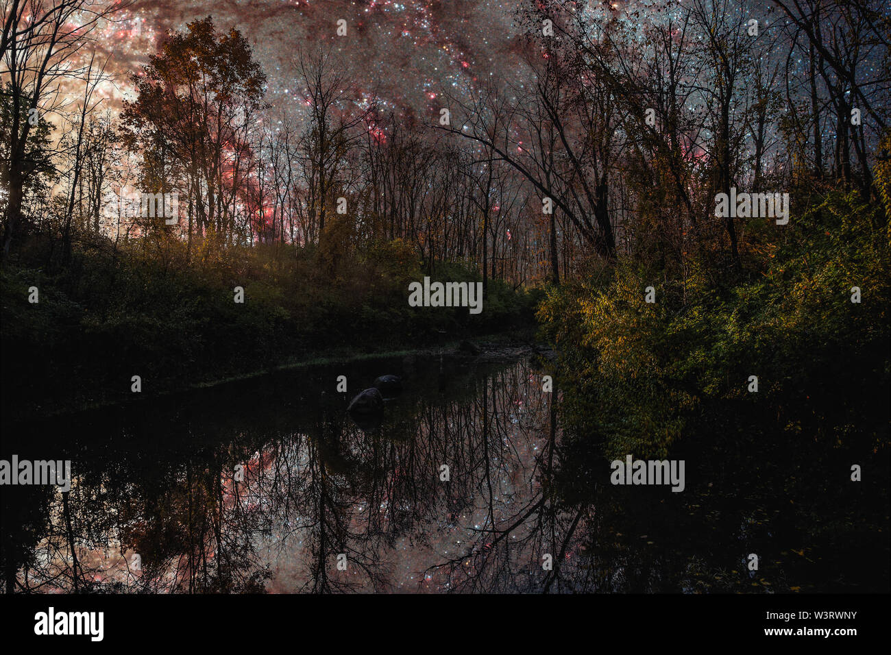 Tranquil artwork hi-res stock photography and images - Alamy