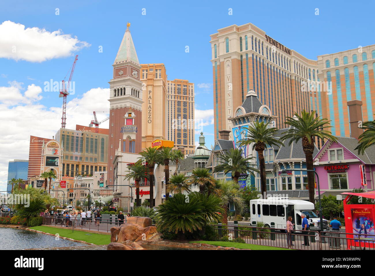 Venetian palazzo hotel las vegas hi-res stock photography and images ...