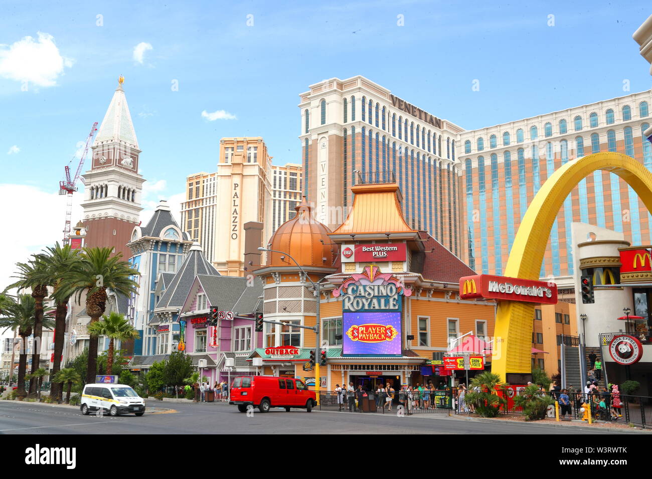 Venetian palazzo hotel las vegas hi-res stock photography and images ...
