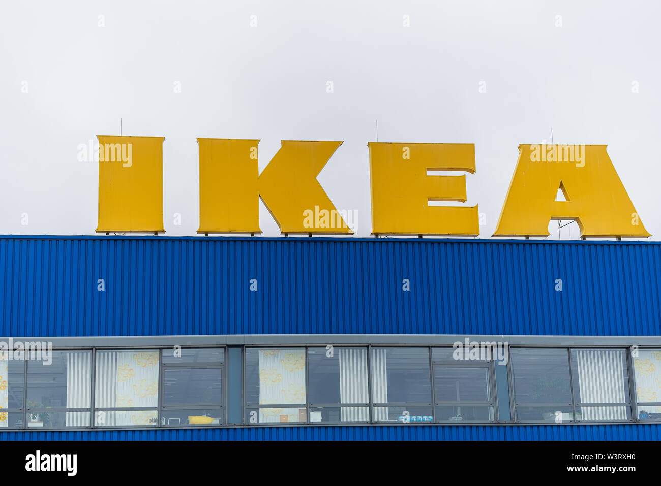 Oldenburg, Lower Saxony, Germany - July 13, 2019 IKEA Store. IKEA is the world's largest furniture retailer, founded in Sweden - Bilder Stock Photo