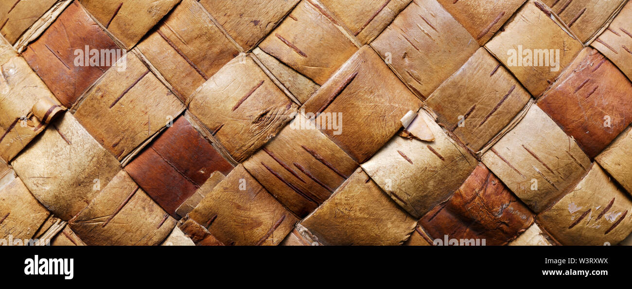 Backgrounds and textures traditional handmade container detail