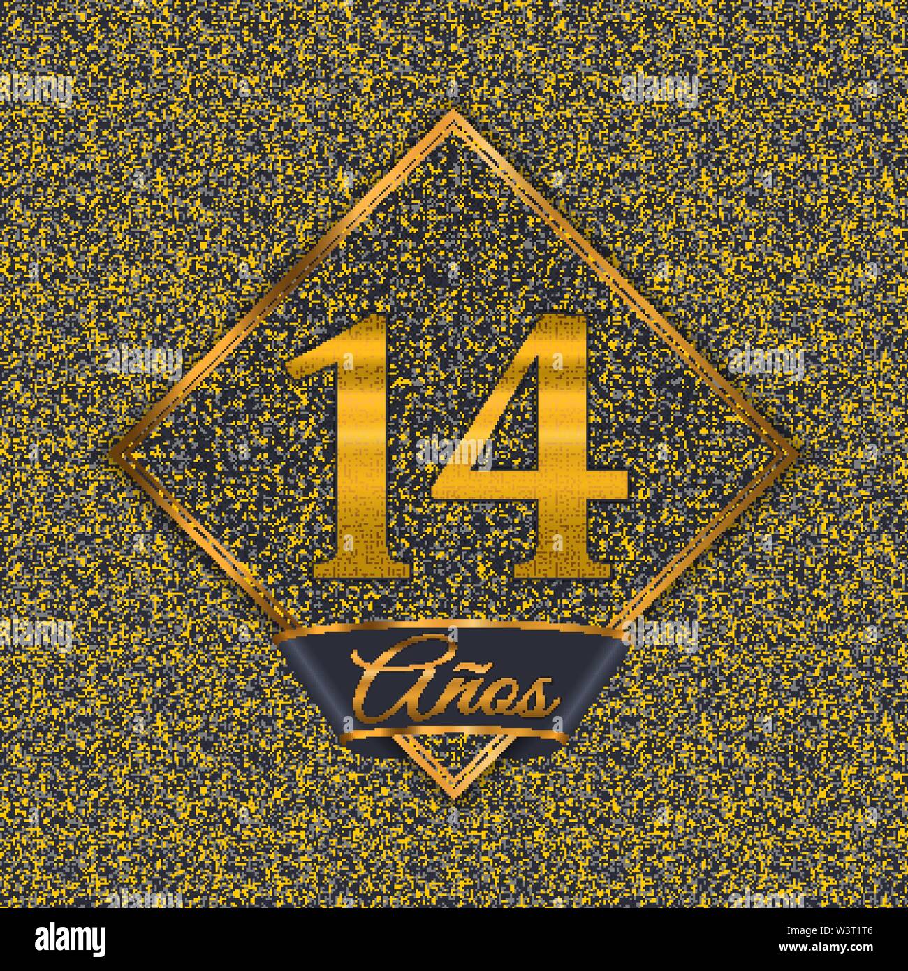 Number Icon Logo Fourteen Sign High Resolution Stock Photography And Images Alamy