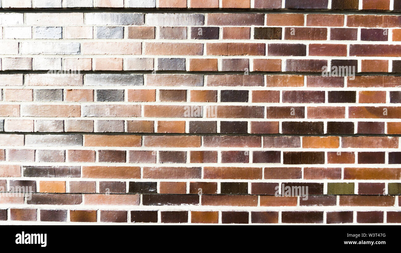 red brick wall Stock Photo