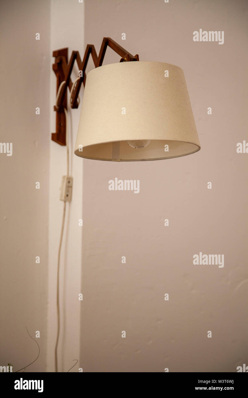 Wall Lamp, Berlin, Danish Design, Interiors, Minimal Stock Photo