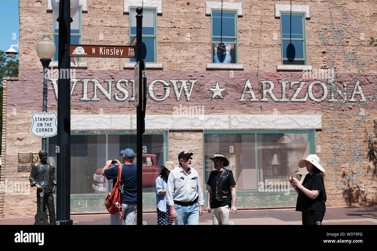 The corner in winslow, arizona hires stock photography and images Alamy