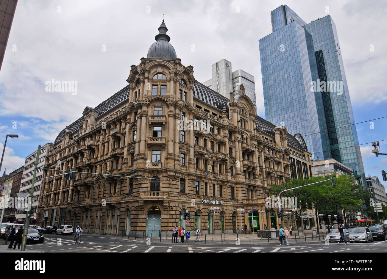 Dresdner Bank, Frankfurt, Germany Stock Photo