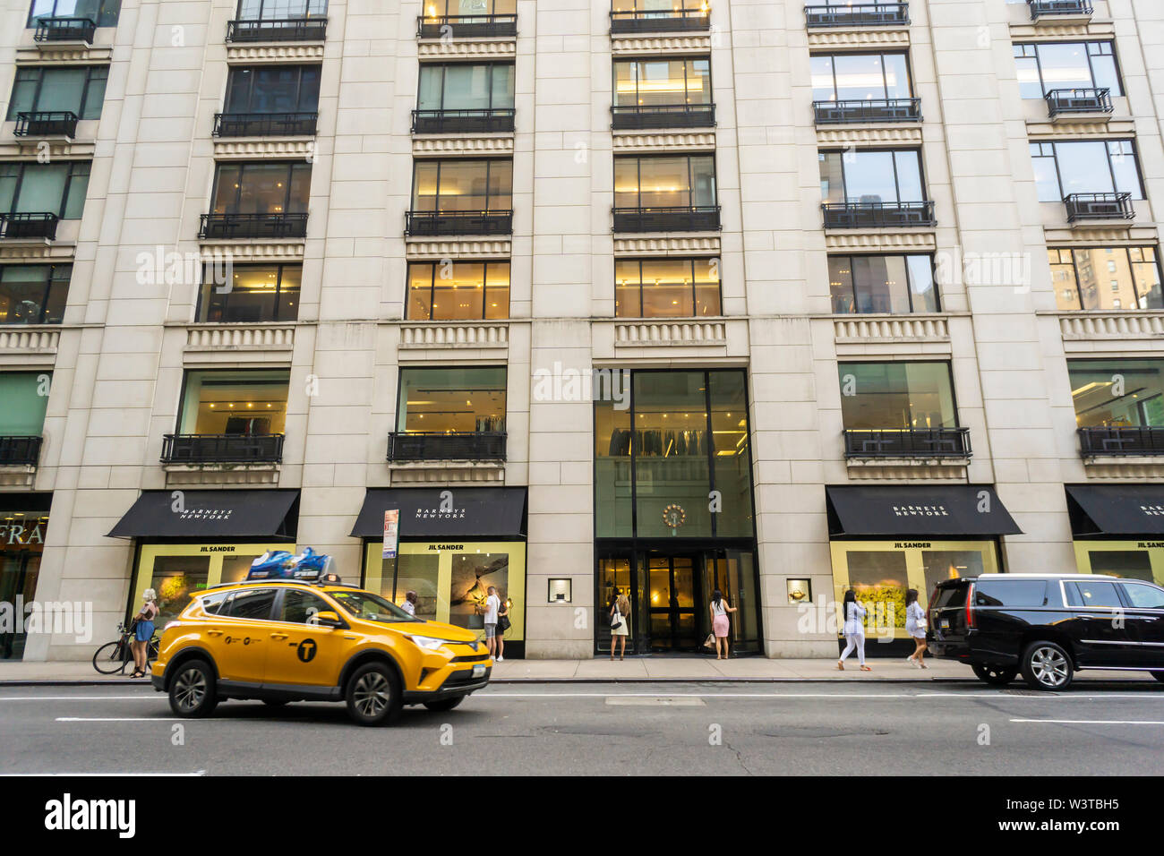 Former Barney's department store painted exterior for Louis Vuitton's 200  Trunks, 200 Visionaries: The Exhibition, New York, NY, October 23, 2022.  (Photo by Anthony Behar/Sipa USA Stock Photo - Alamy