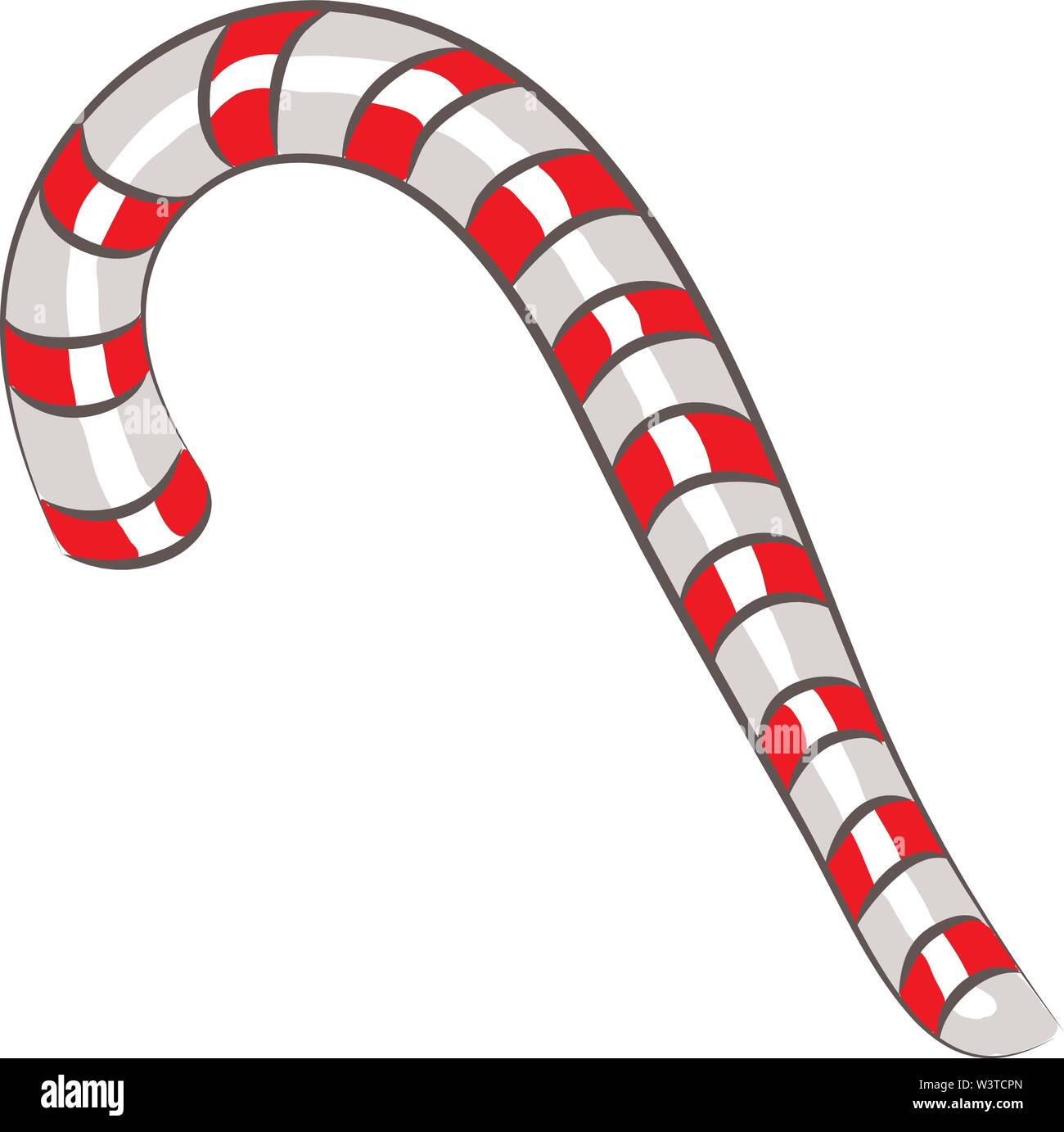 Candy Cane and Peppermints Sketch Stock Vector - Illustration of sketch,  children: 27877611