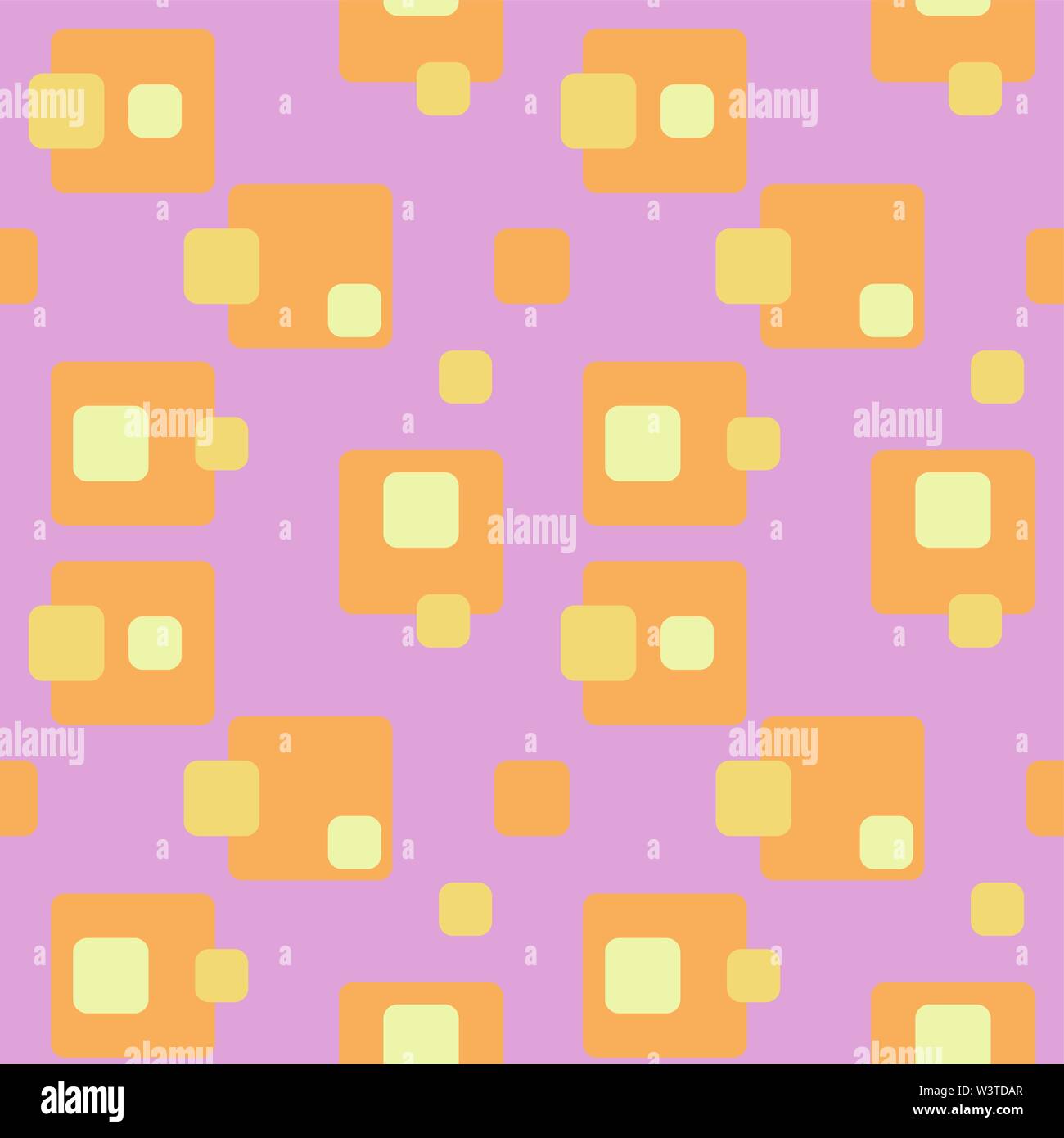 Abstract flat retro seamless pattern with rectangles. Timeless simple ...