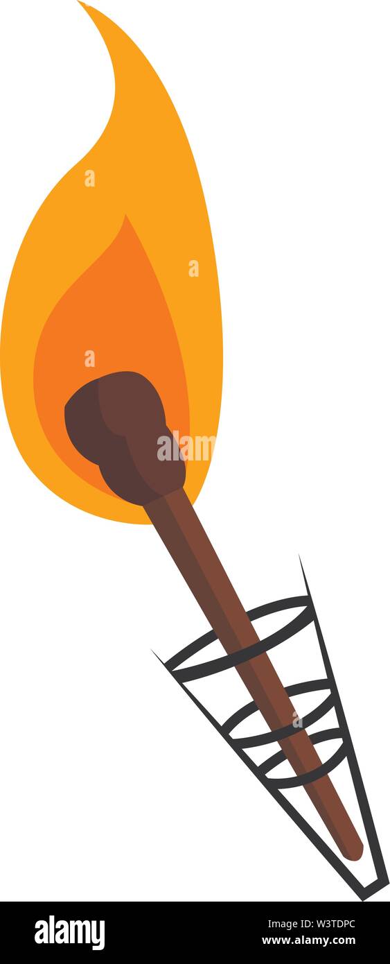 Torch holder Stock Vector Images Alamy