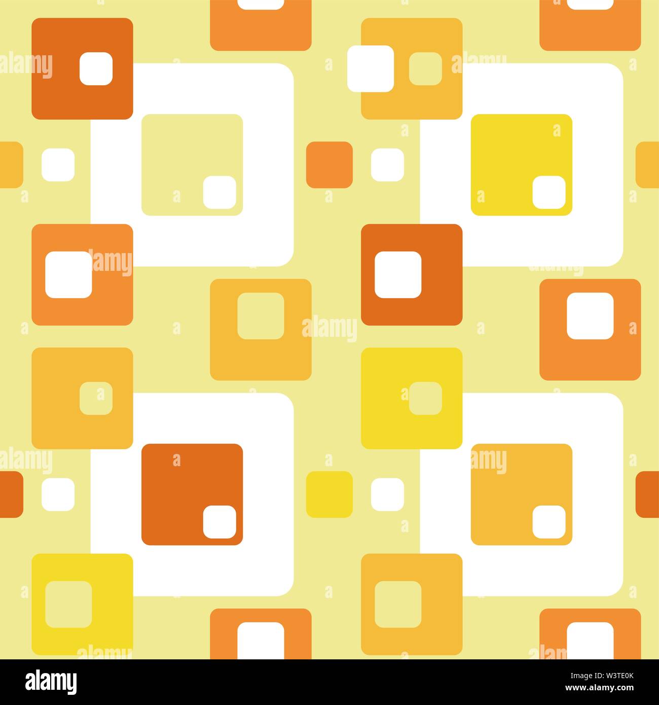Rectangular Pattern Vintage Abstract flat retro seamless pattern with rectangles. Timeless simple ...