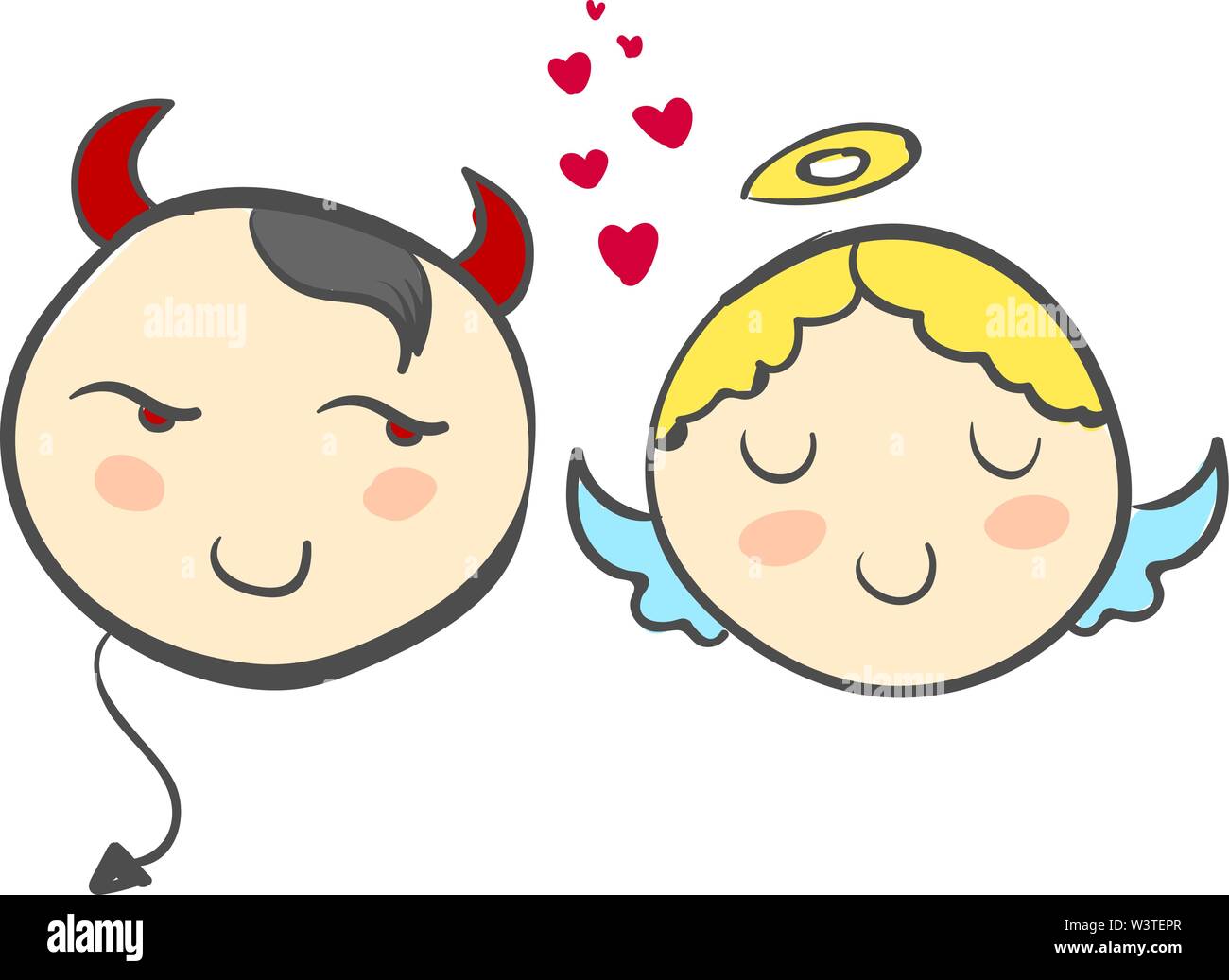 Featured image of post Devil And Angel Drawing Cartoon Odkryj angel devil cartoon drawing stockowych obraz w w hd i miliony innych beztantiemowych zdj stockowych ilustracji i wektor w w kolekcji shutterstock