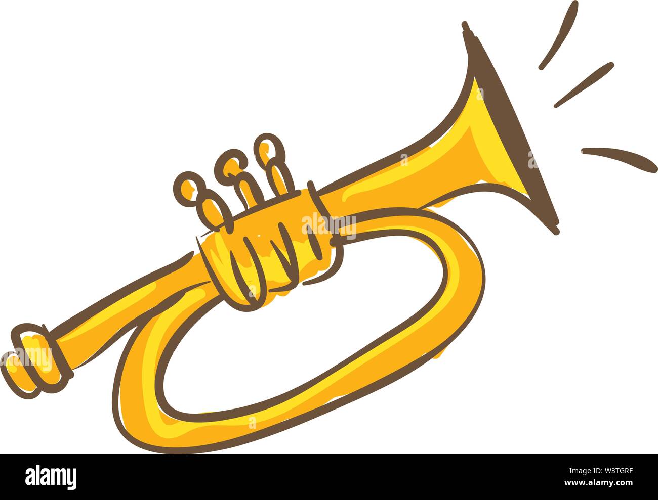 Trumpet instrument hi-res stock photography and images - Alamy
