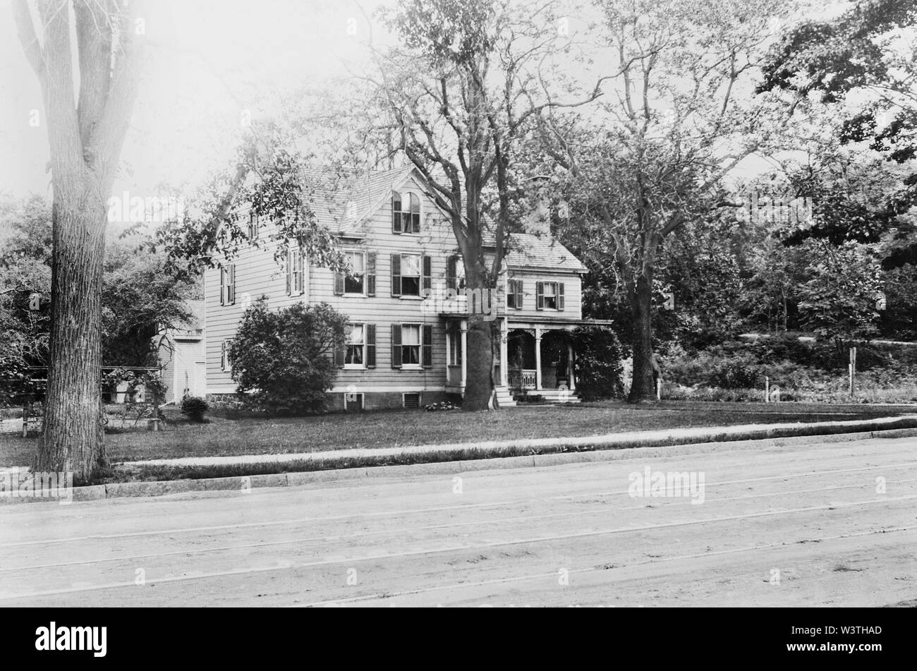Birthplace of U.S. President Grover Cleveland, Caldwell, New Jersey, USA, Bain News Service, 1910's Stock Photo