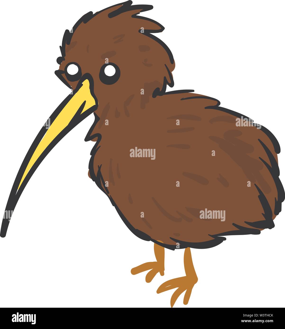 Animal native flightless Stock Vector Images - Alamy