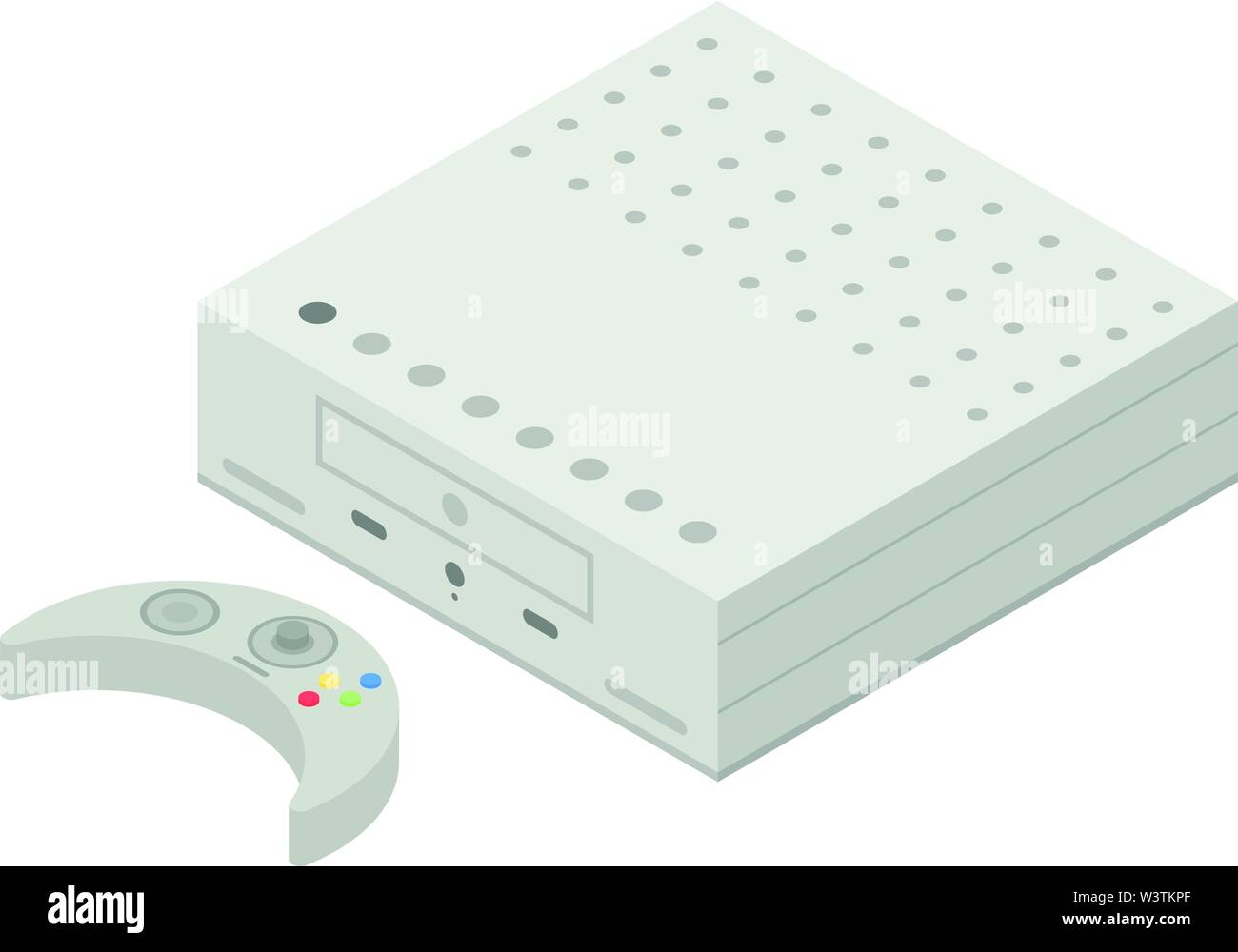 Modern console icon, isometric style Stock Vector Image & Art - Alamy