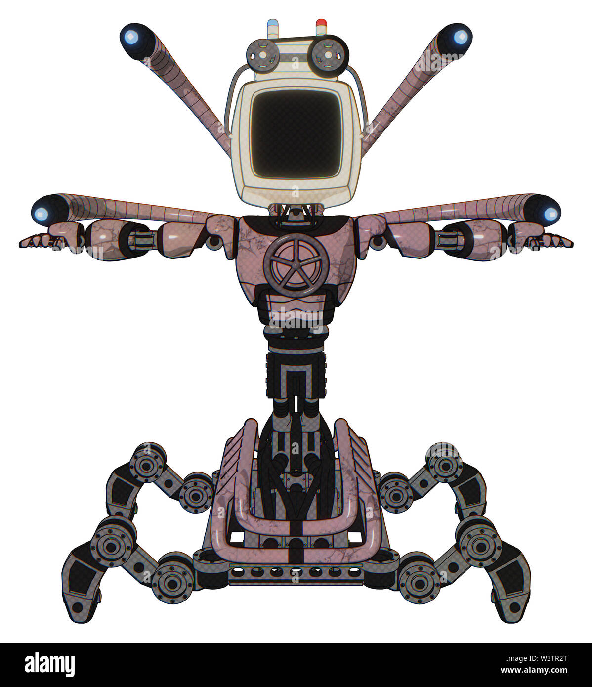 containing elements old computer monitor, old computer