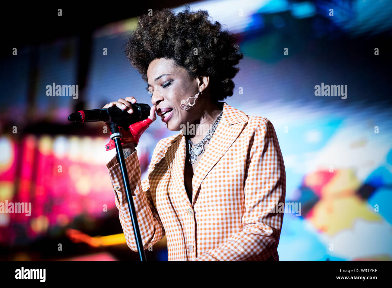 The American Singer And Songwriter Macy Gray Performs Live At The
