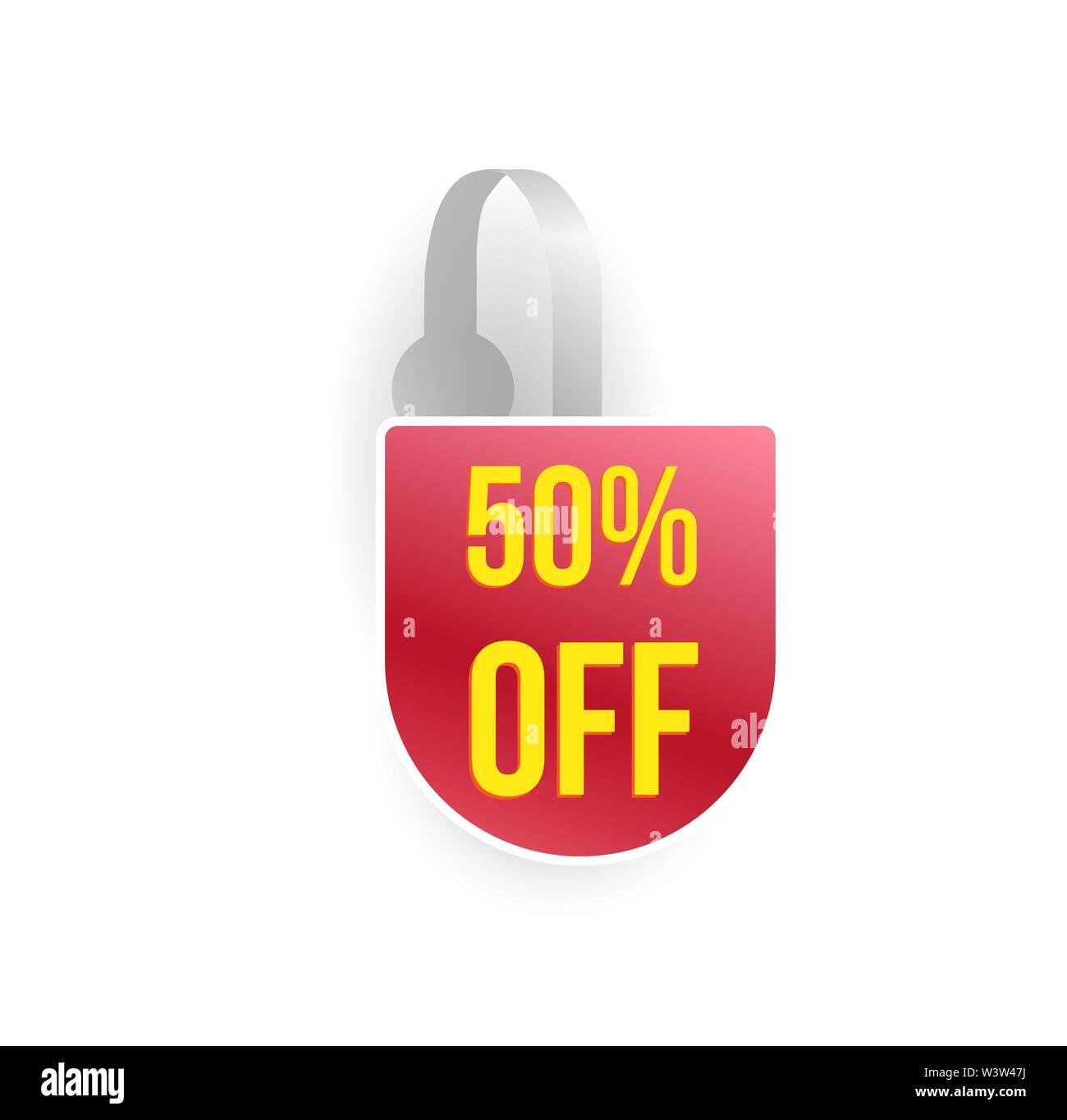 Transparent plastic badge on Cut Out Stock Images Pictures Alamy