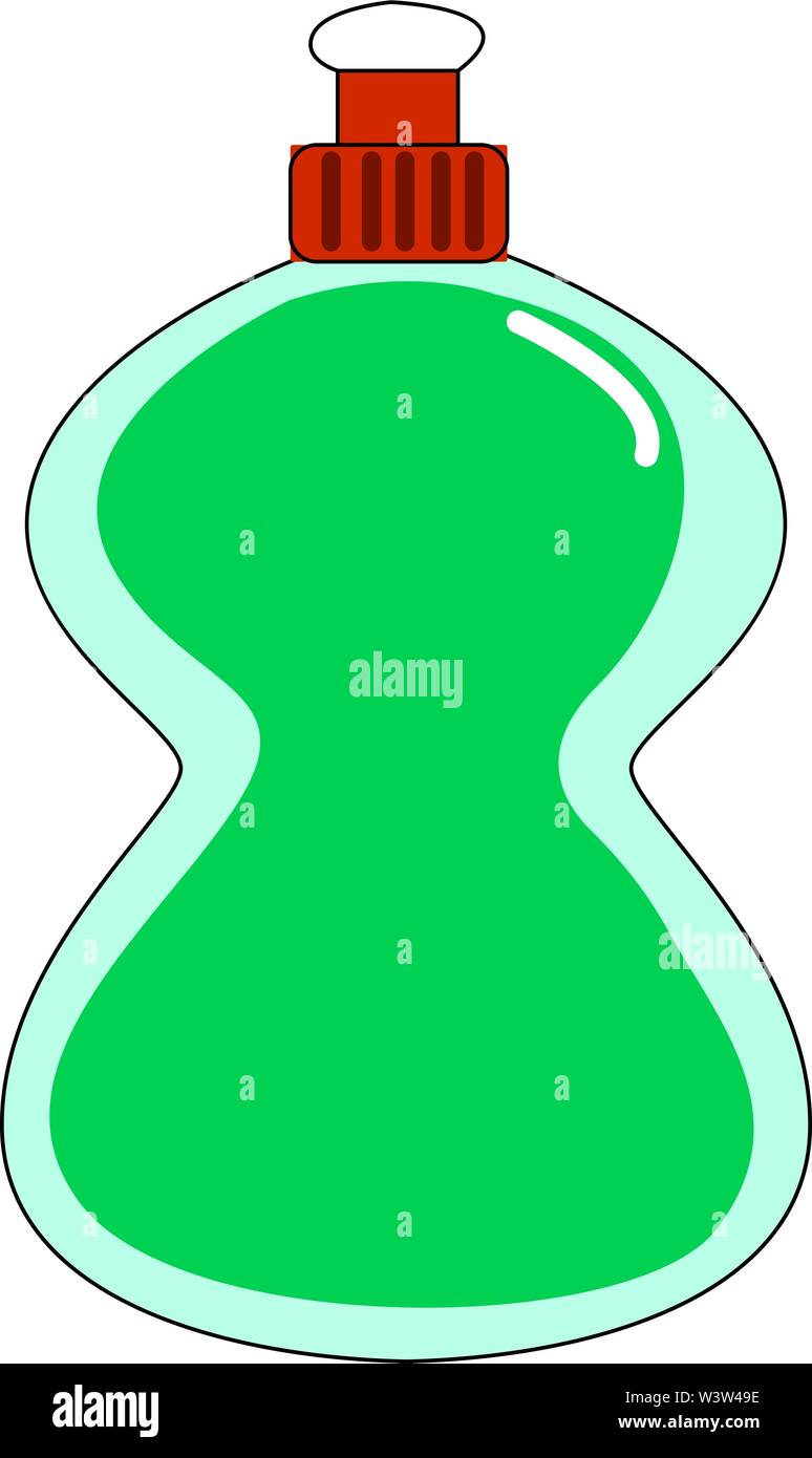 Dish soap bottle blank Stock Vector Images Alamy