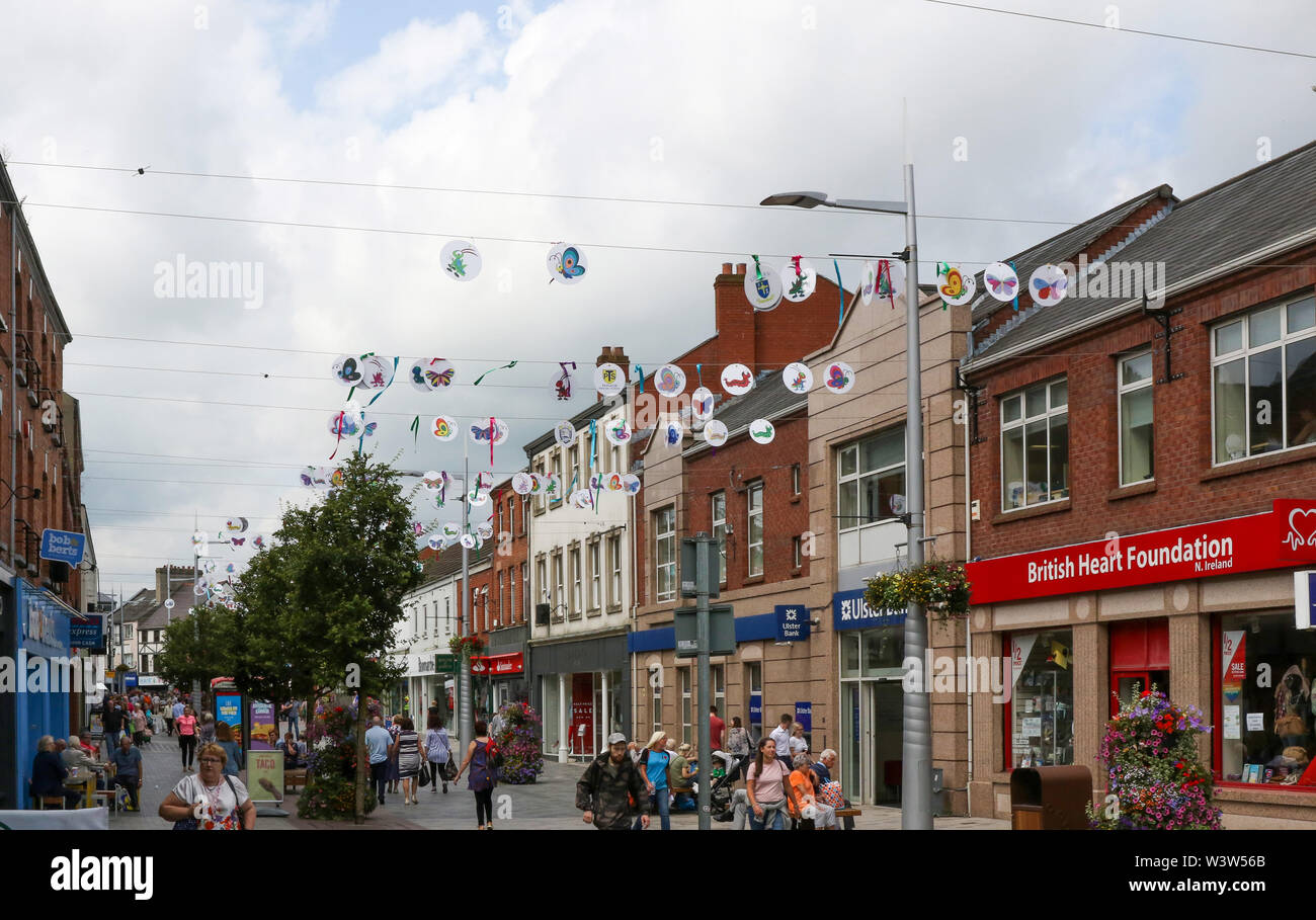 Shoppers lisburn city centre hires stock photography and images Alamy